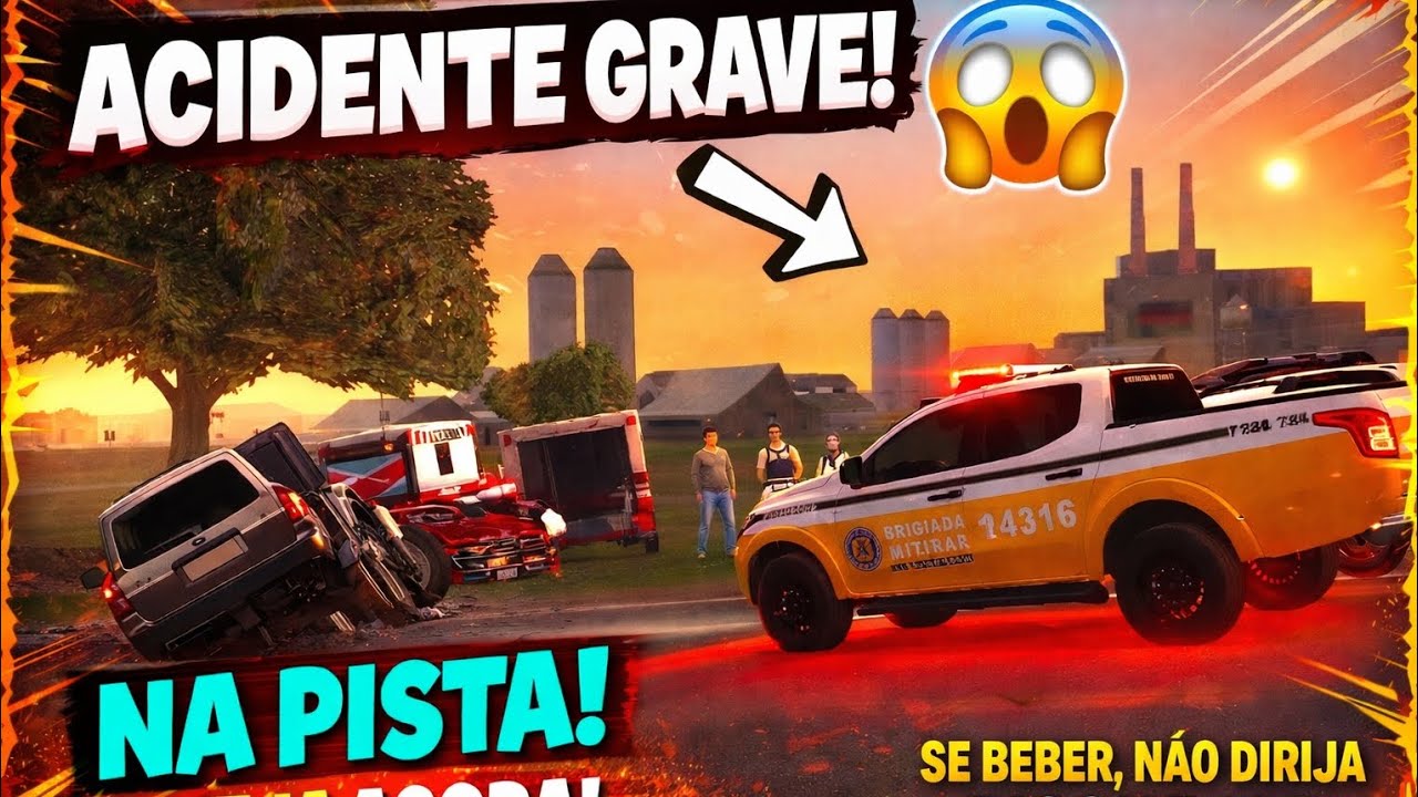 ACIDENTE DE TRASINTO🚑 GTA SAN