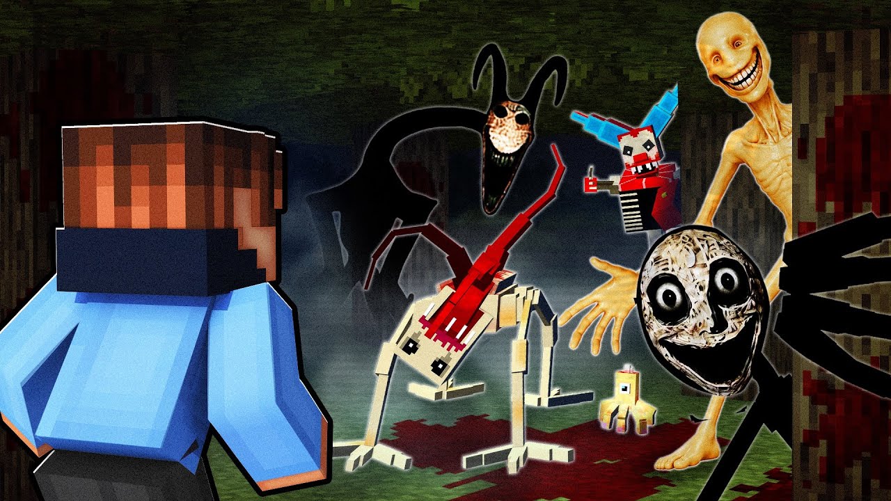 I Added EVERY HORROR MOD into Minecraft..