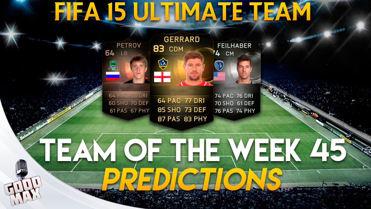 TOTW 45 PREDICTIONS