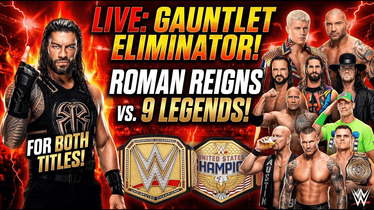 Can Roman Survive 9 Legends?! Undisputed & US Titles on the Line!