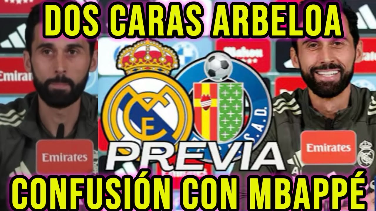 💥EL REAL MADRID SE LA JUEGA VS GETAFE, Y ARBELOA DEJA MUCHAS DUDAS CON MBAPPÉ 💢🥲