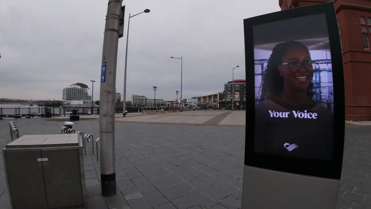 Exploring Cardiff Bay in 4K 60FPS | Scenic Walk Around Wales' Iconic Waterfront