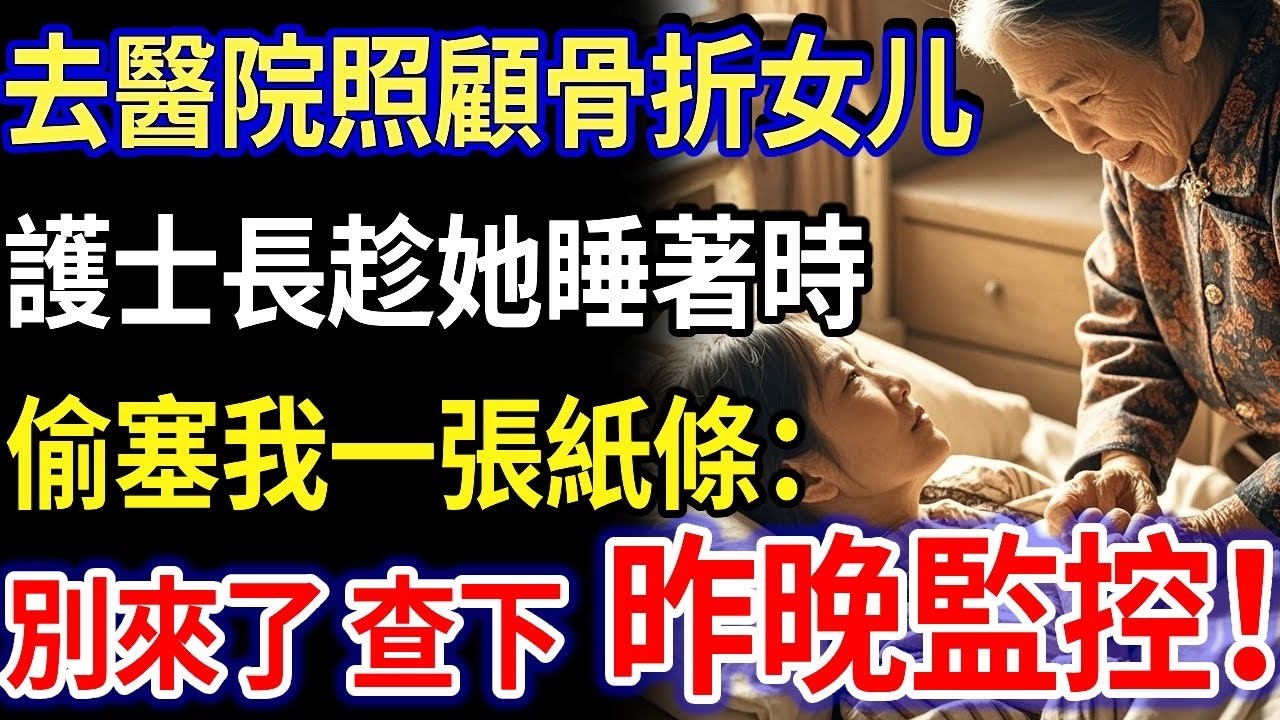 中風後我假裝癱瘓，想測試下儿子會不會照顧我，卻聽到他悄悄地對儿媳說：她的藥 可以加入致死量了！我冷静做1事全家傻了！