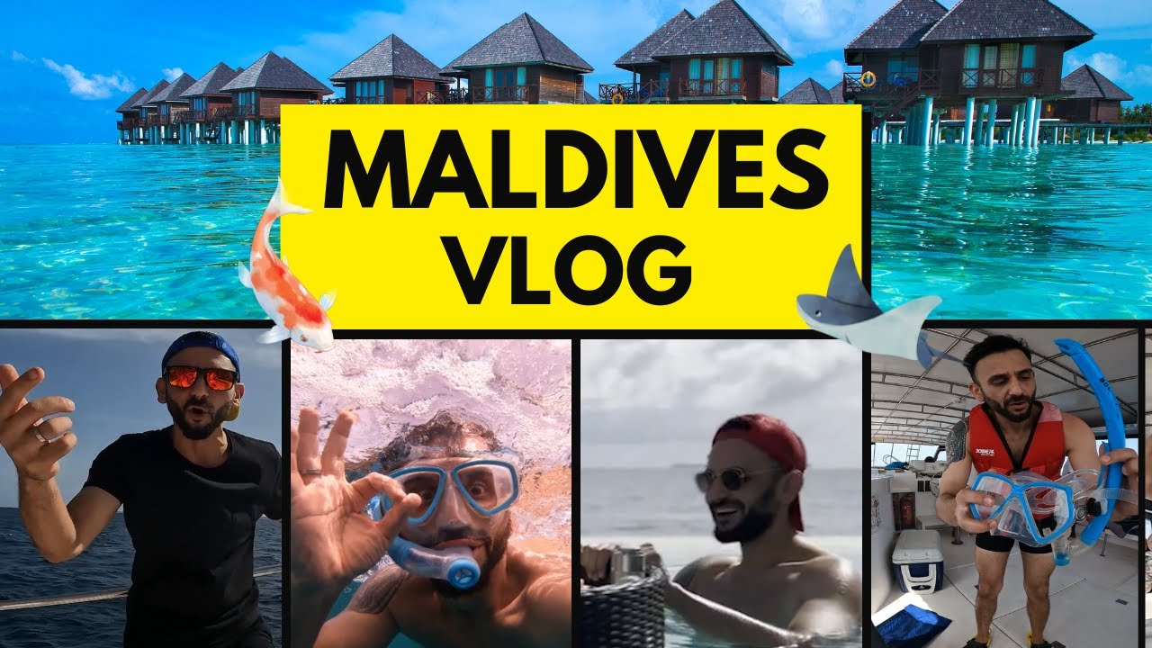 Holidaying in MALDIVES! | Hunt for SHARK underwater | Vlog Overs E14 | Jatin Sapru