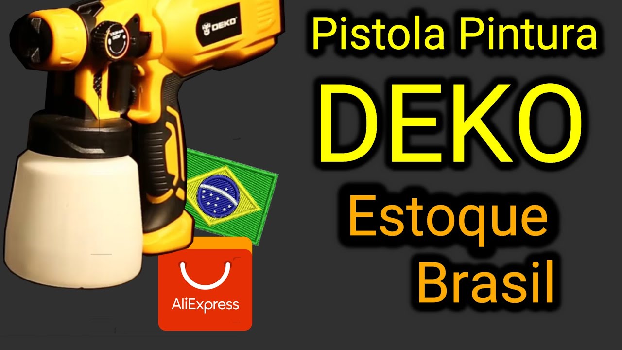 Deko DKSG Electric Paint Gun | Aliexpress in Brazil