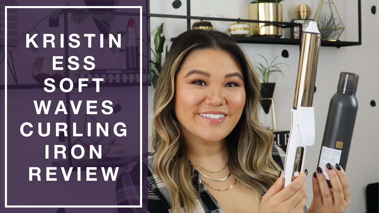 Kristin Ess Soft Waves Curling Iron REVIEW