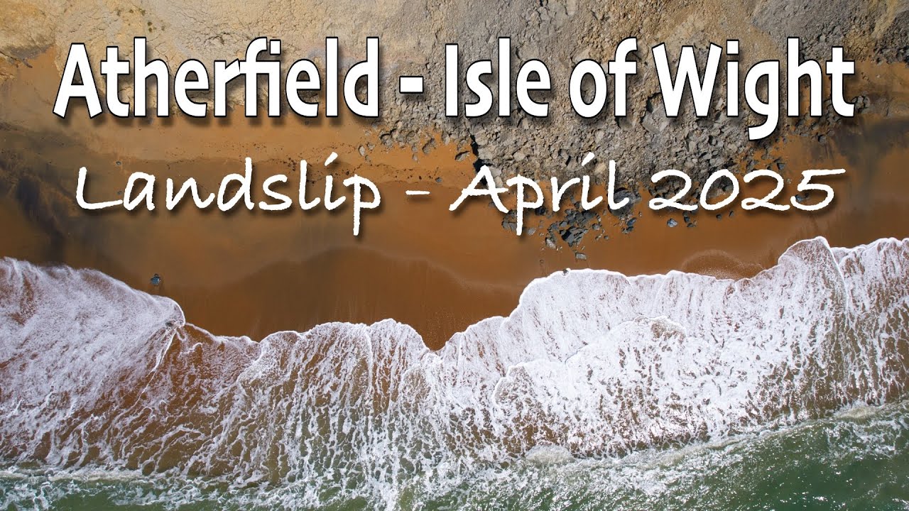 Dramatic Landslip at Atherfield - Isle of Wight Coastal Path – April 2025