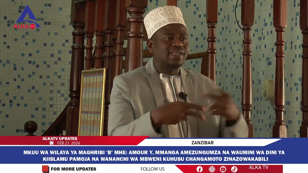 MH Mkuu wa Wilaya Magharib B asikiliza Changamoto za waumini Mbweni