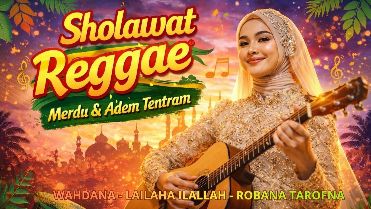 SHOLAWAT NABI MERDU BIKIN HATI ADEM 🎵 REGGAE | YA HANANA, WAHDANA | SHOLAWAT TERBARU