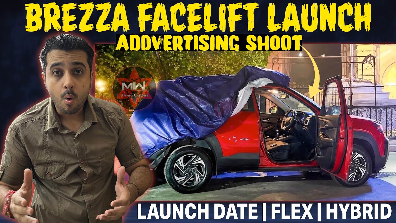 Launch Ready 🚀 MARUTI BREZZA FACELIFT 2026 ✅ New Engine , Alloys , Interior + More (No Camouflage)