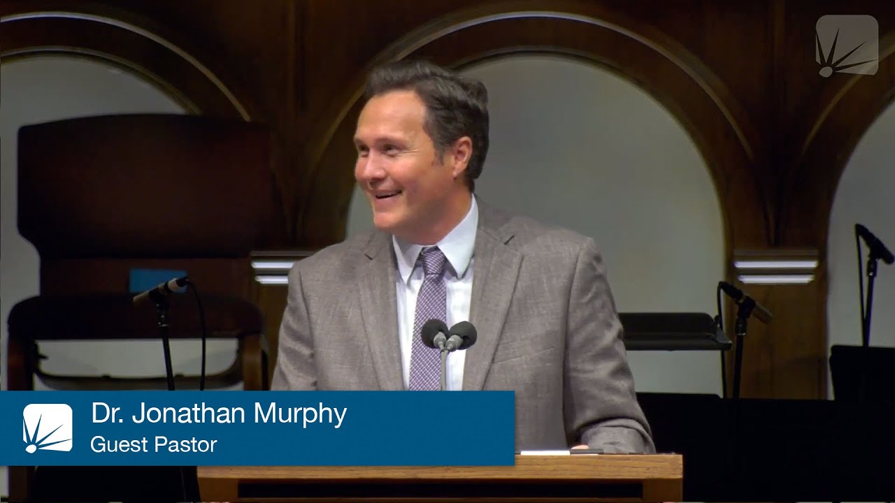 October 18, 2020 - Dr Johnathan Murphy preaching, 