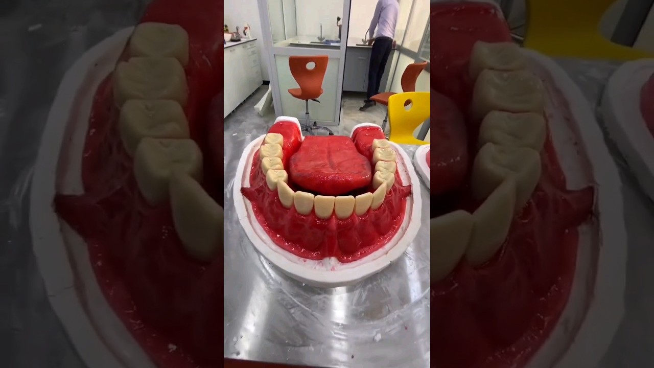 😳😳giant teeth art | Your Dentist #shorts #shortvideo #short #art #artwork