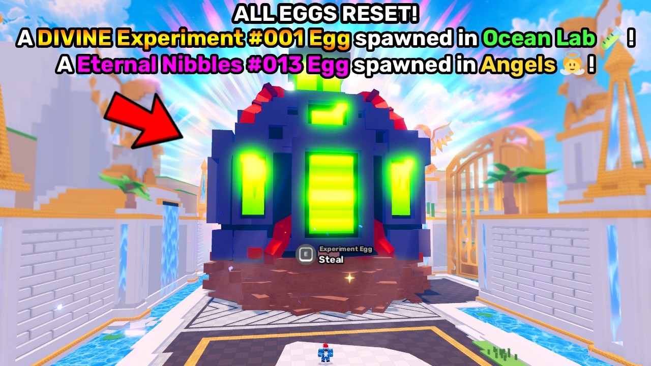 The RAREST Experiment #001 EGG Made Me SUPER ANGRY... (Steal an Egg)