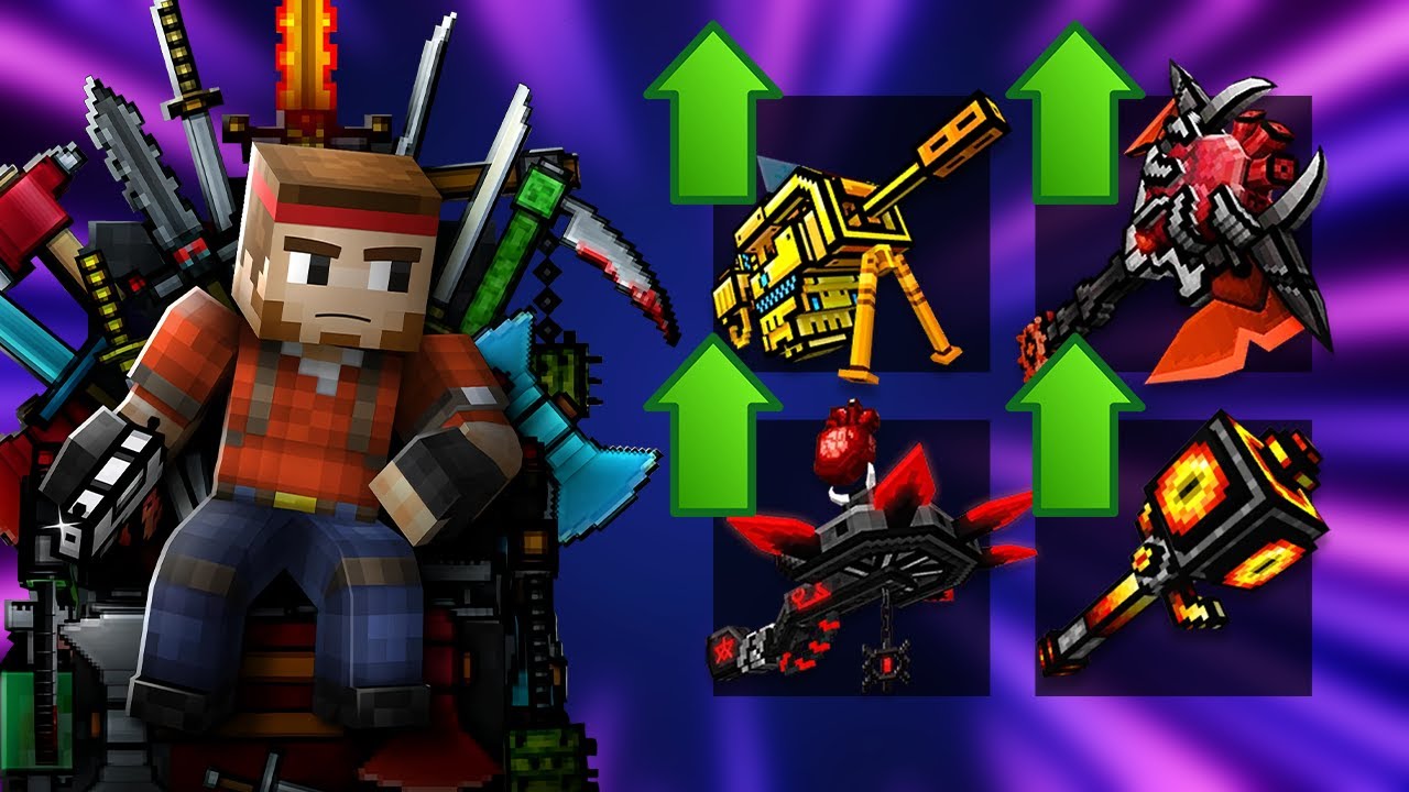 Почему это оружие снова улучшили в Pixel Gun 3D... Что?
