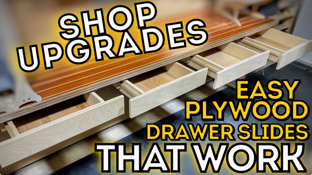 How To Make Drawers with NO Hardware