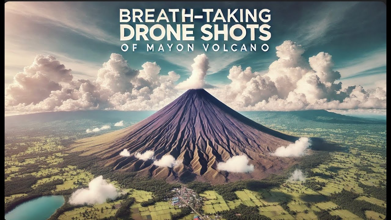 Breathtaking Drone Shots of Mayon Volcano #MayonVolcano #DroneShots #Philippines #NatureLovers