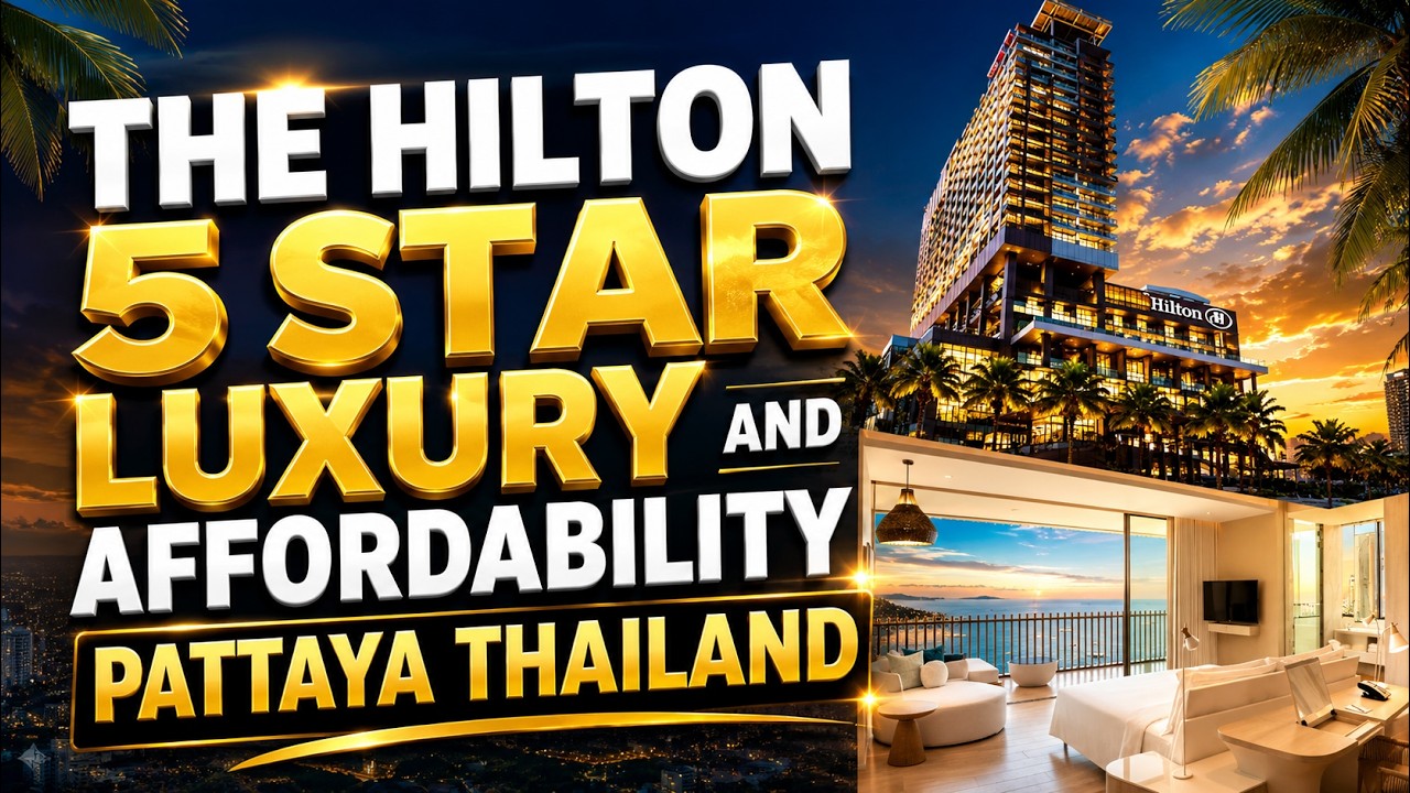 The Hilton 5 Star Luxury and Affordability Pattaya Thailand