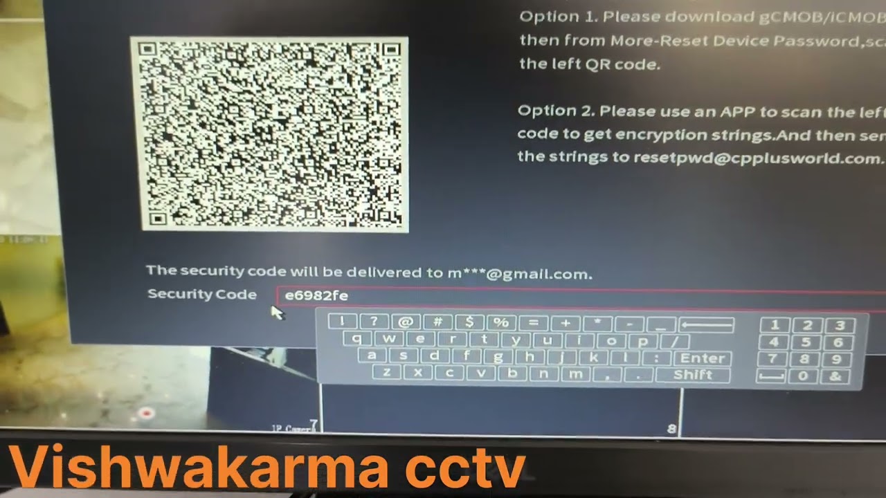 How to reset cpplus ip camera and nvr /कैमरा और NVR का पासवर्ड कैसे रीसेट करें।