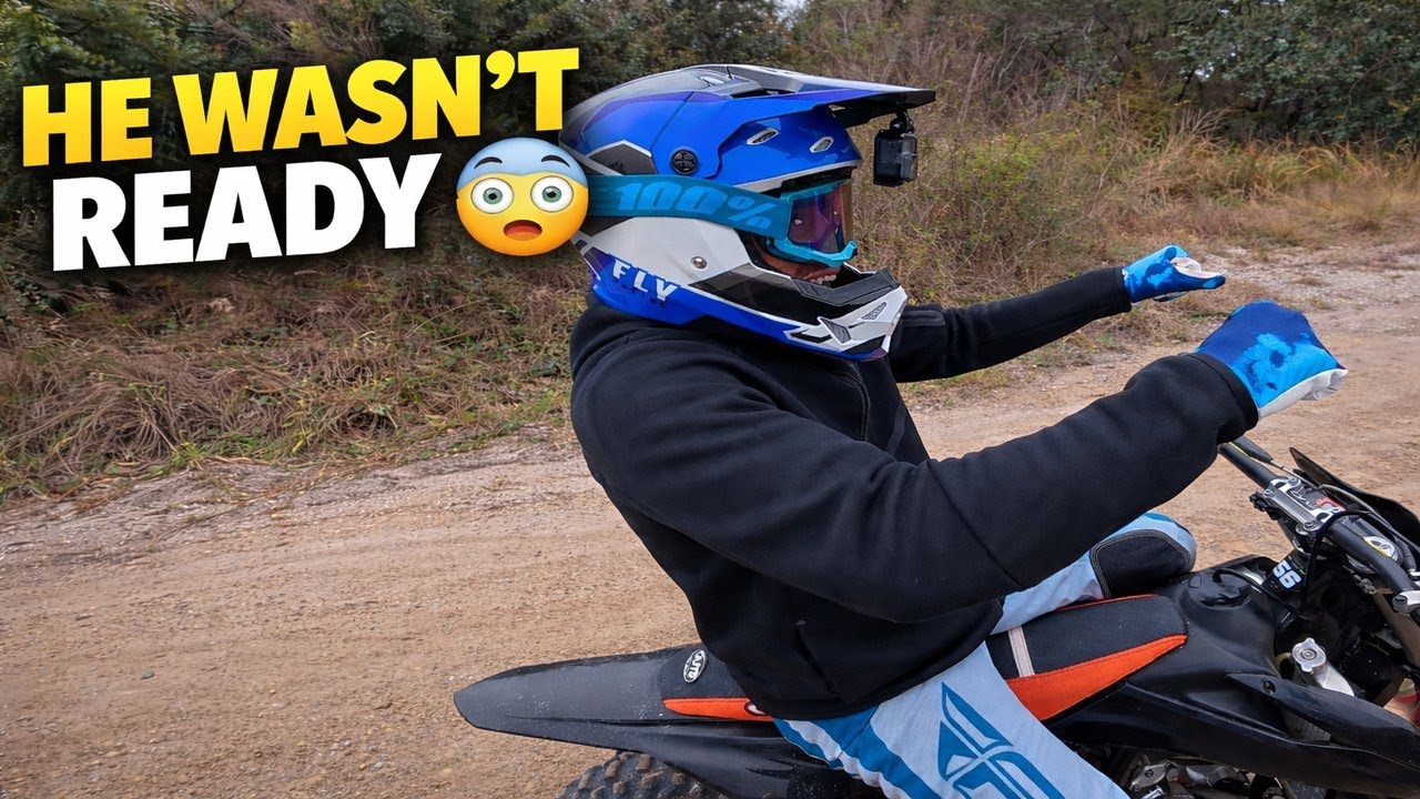 He Rode a 2-Stroke for the FIRST Time 😳 | First Trail Ride of 2026