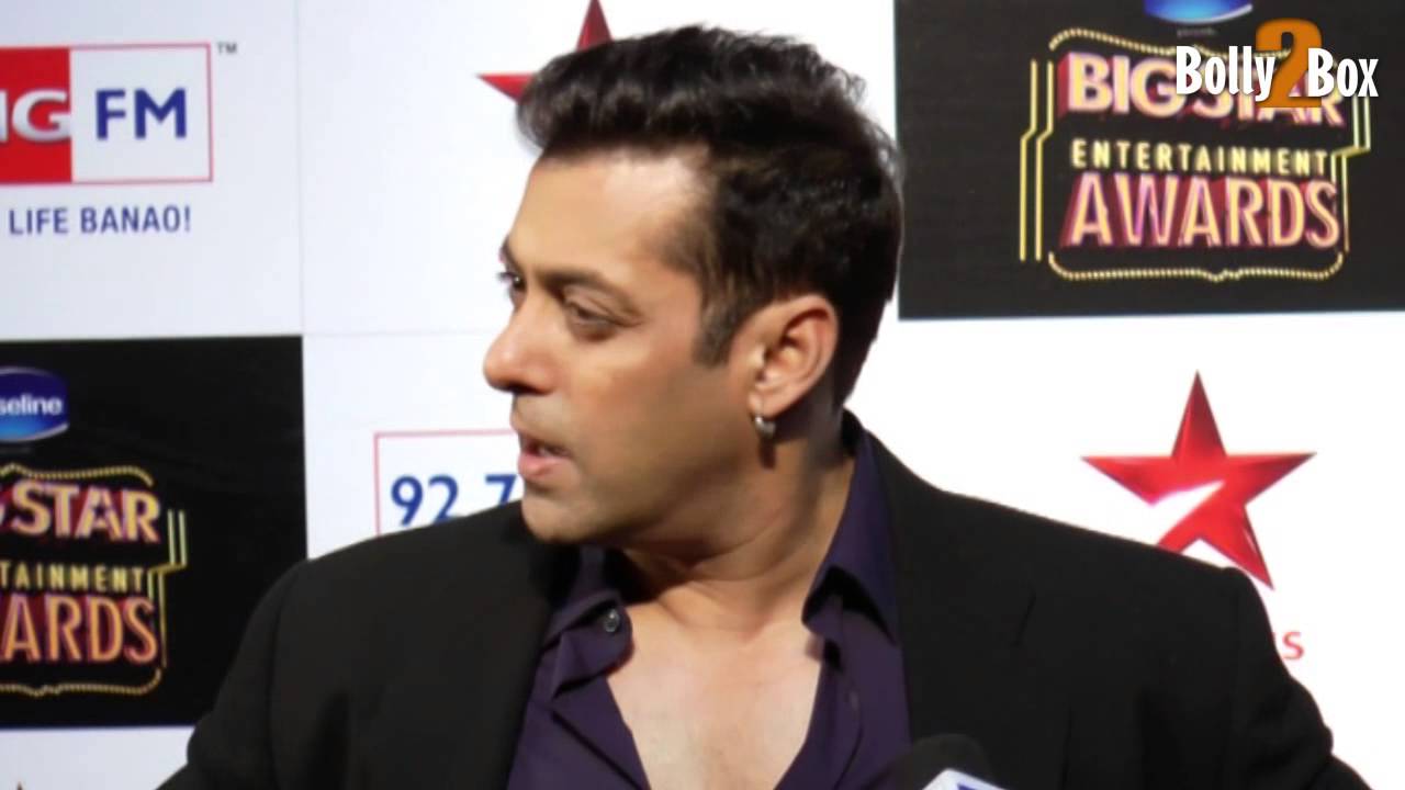 Salman Khan At The Big Star Entertainment Awards