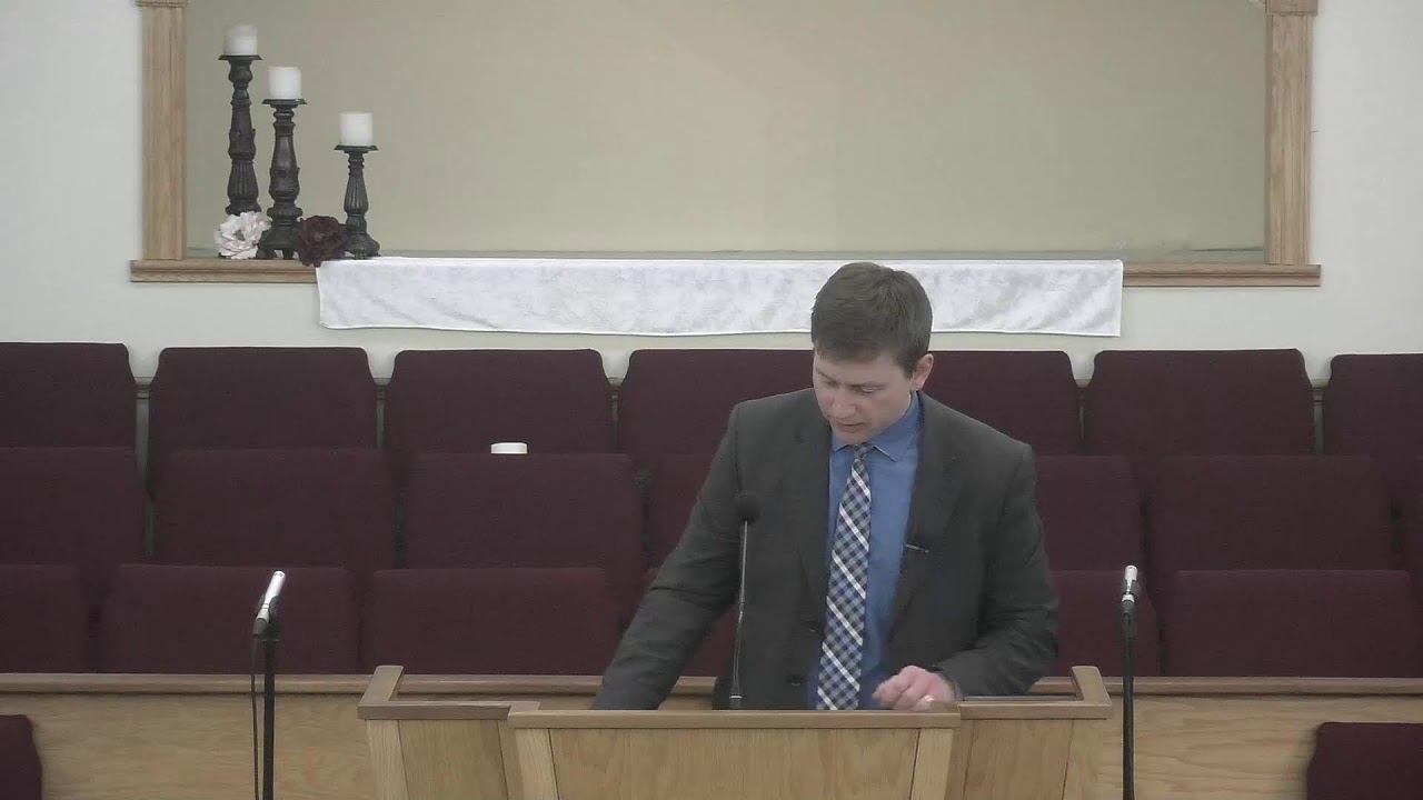 Wednesday Evening - Pastor Baldwin - 1 Corinthians