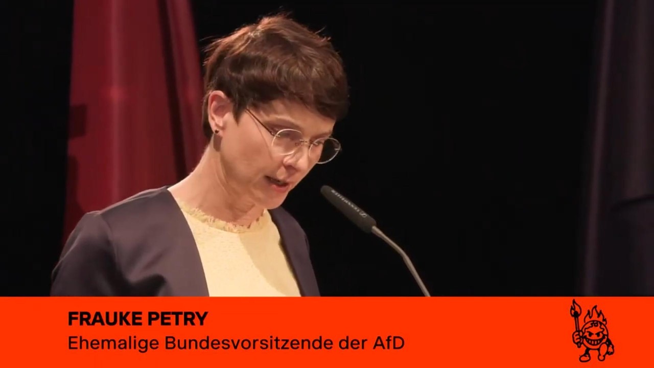 Thalia Prozess   Rede von Frauke Petry