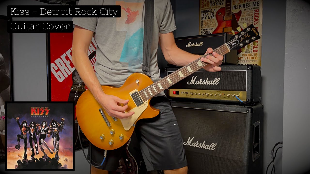 Kiss - Detroit Rock City (Guitar Cover)