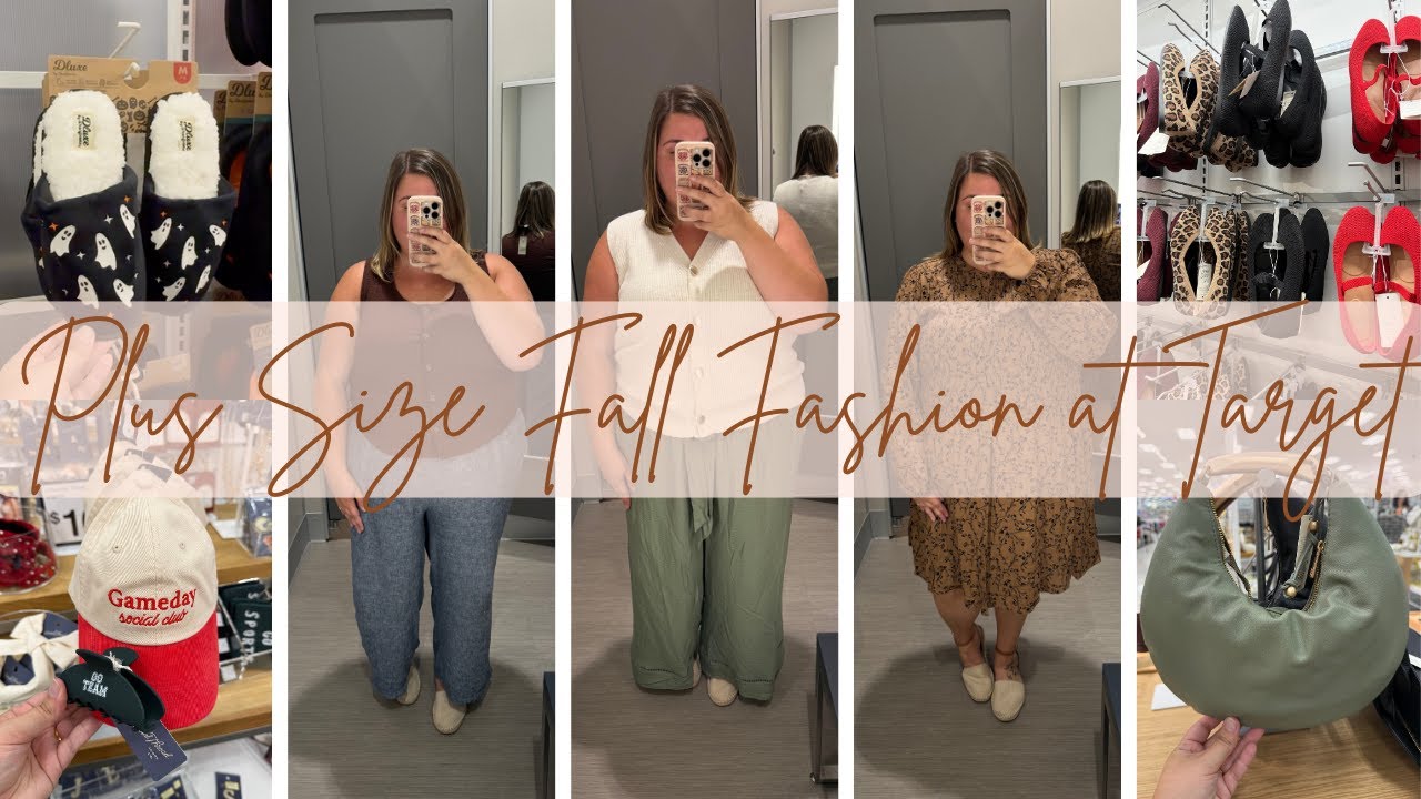 🍂 Plus Size 🍂 Target Fall Shop with Me + Fitting Room Try On Haul