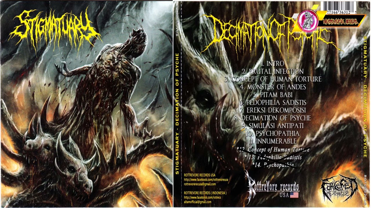 Stigmatuary   Decimation Of Psyche 2016