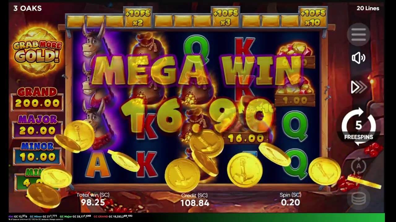 Grab More Gold! Super Scatter Bonus! | McLuck Casino | Big Win |