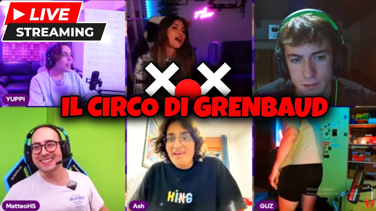 [LIVE] DA GRENBAUD con LOLLOLACUSTRE, KINGASH, ANDREADEL1998 e altri | LIVE DEL 28 SETTEMBRE 2023