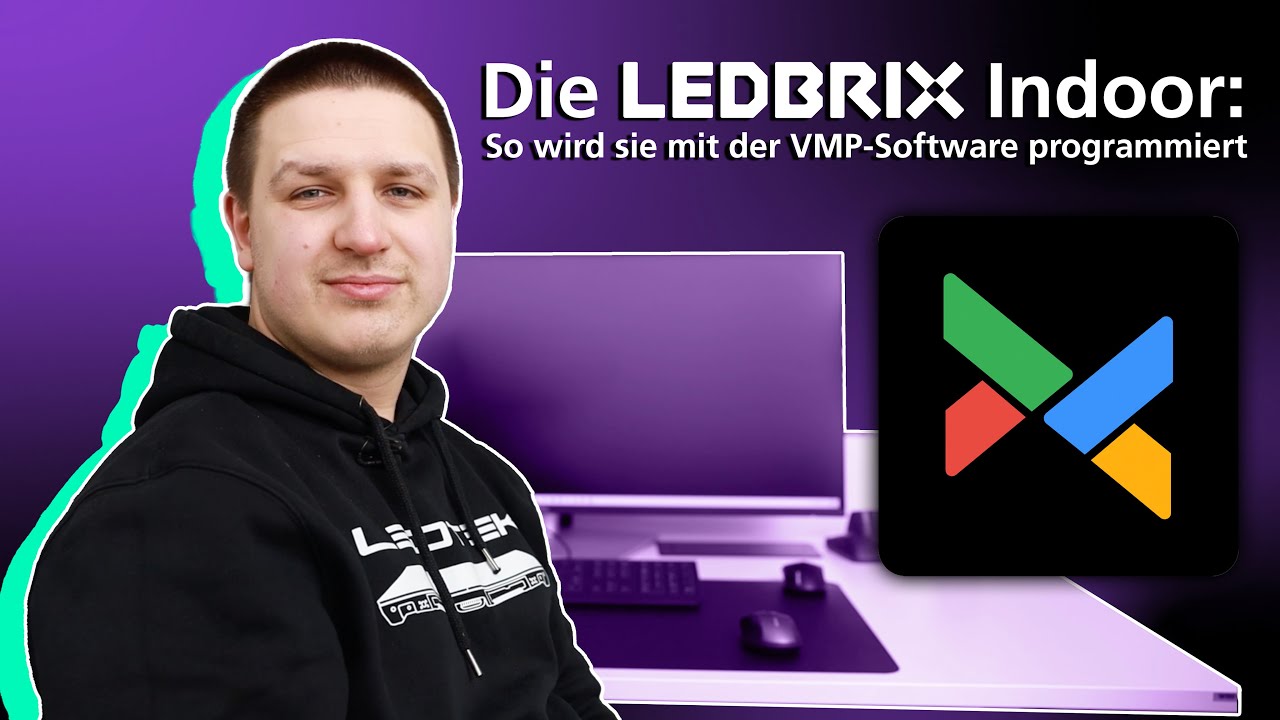 Die LEDTEK LEDBRIX Indoor: So wird sie mit der VMP-Software programmiert