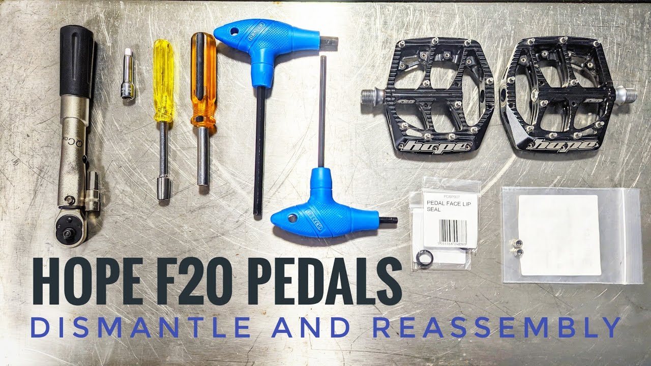 Hope F20 Pedals Service | Dismantle and Reassembly #hope #f20