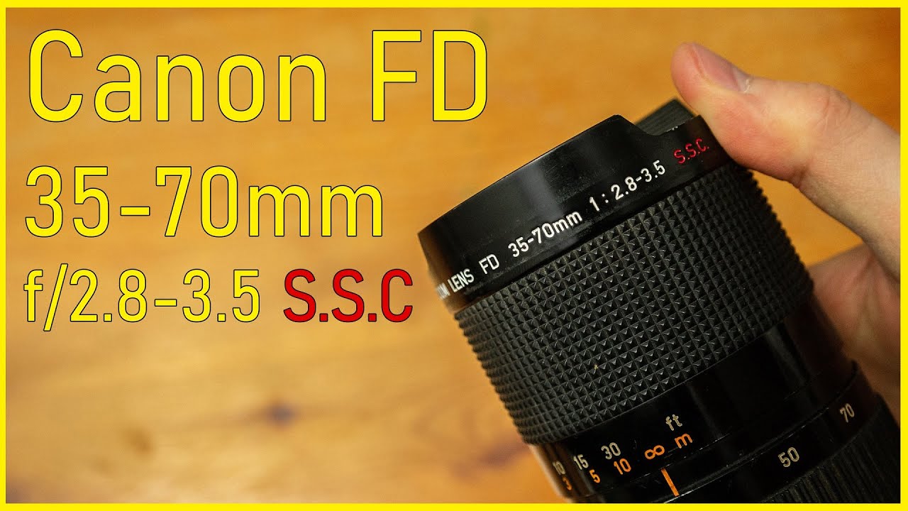 Canon FD 35-70mm f/2.8-3.5 S.S.C lens review with samples