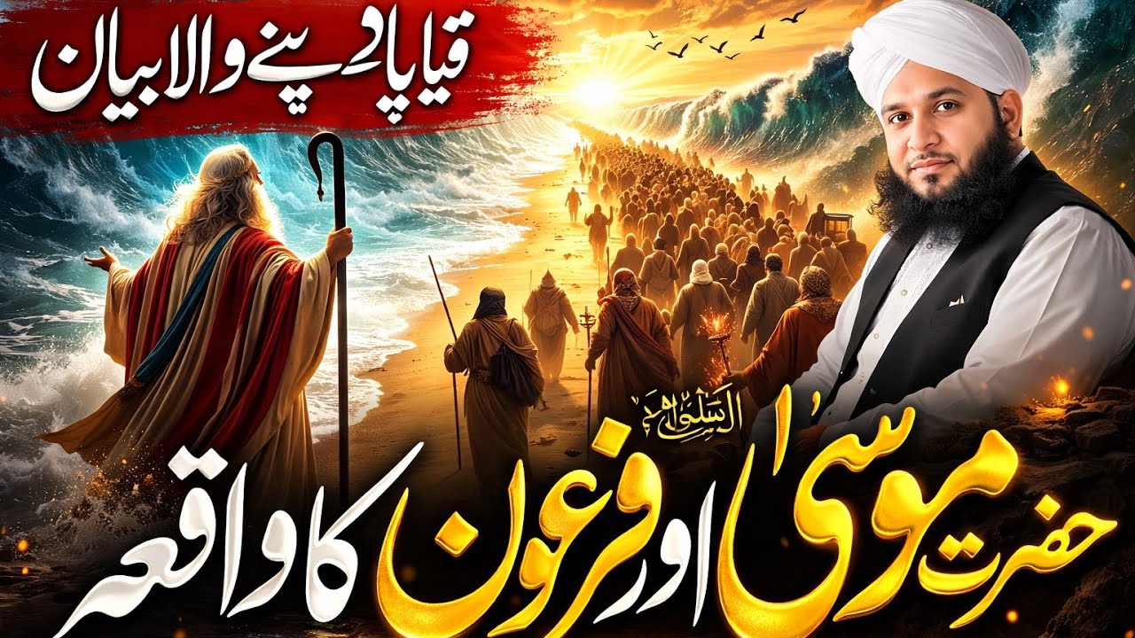 Hazrat Musa aur Firaun ka waqia | Jab Hazrat Jibrail Ne Firaun Ko Imaan Kehne Se Rok Diya, Per Ajmal