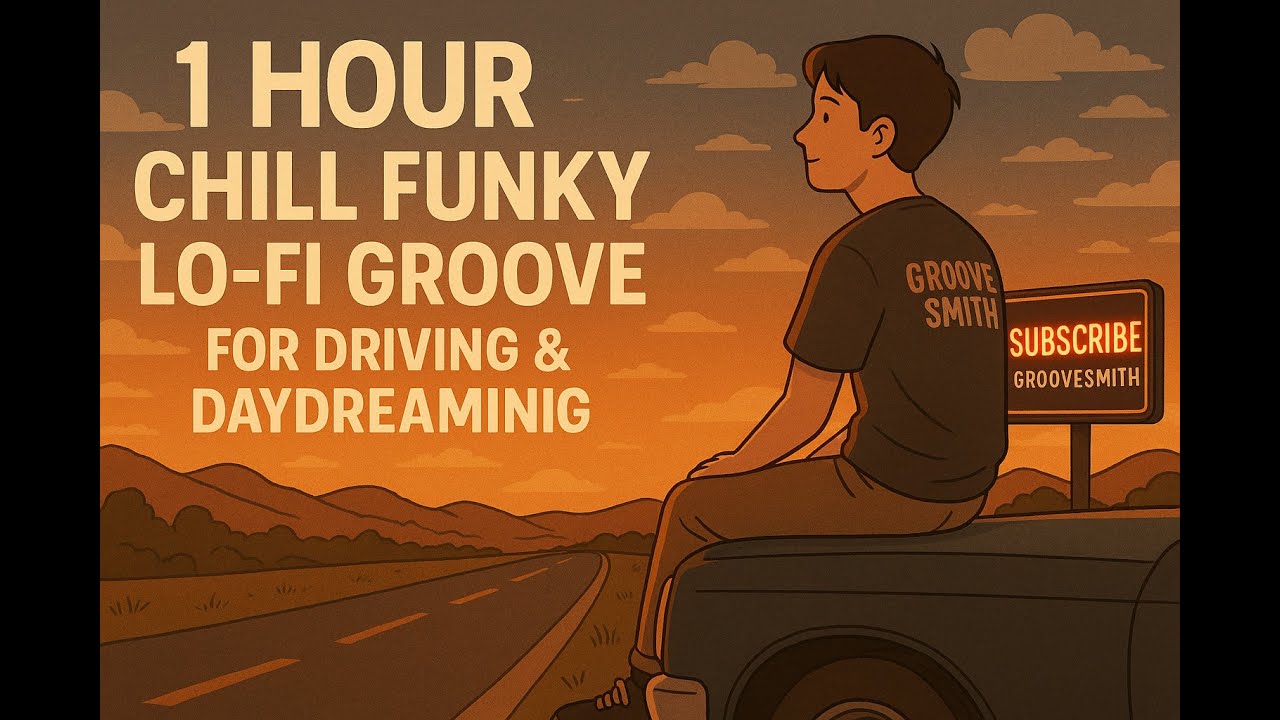 🟥🟨🟦 1 Hour Chill Funky Lo-Fi Groove for Driving & Daydreaming | GrooveSmith