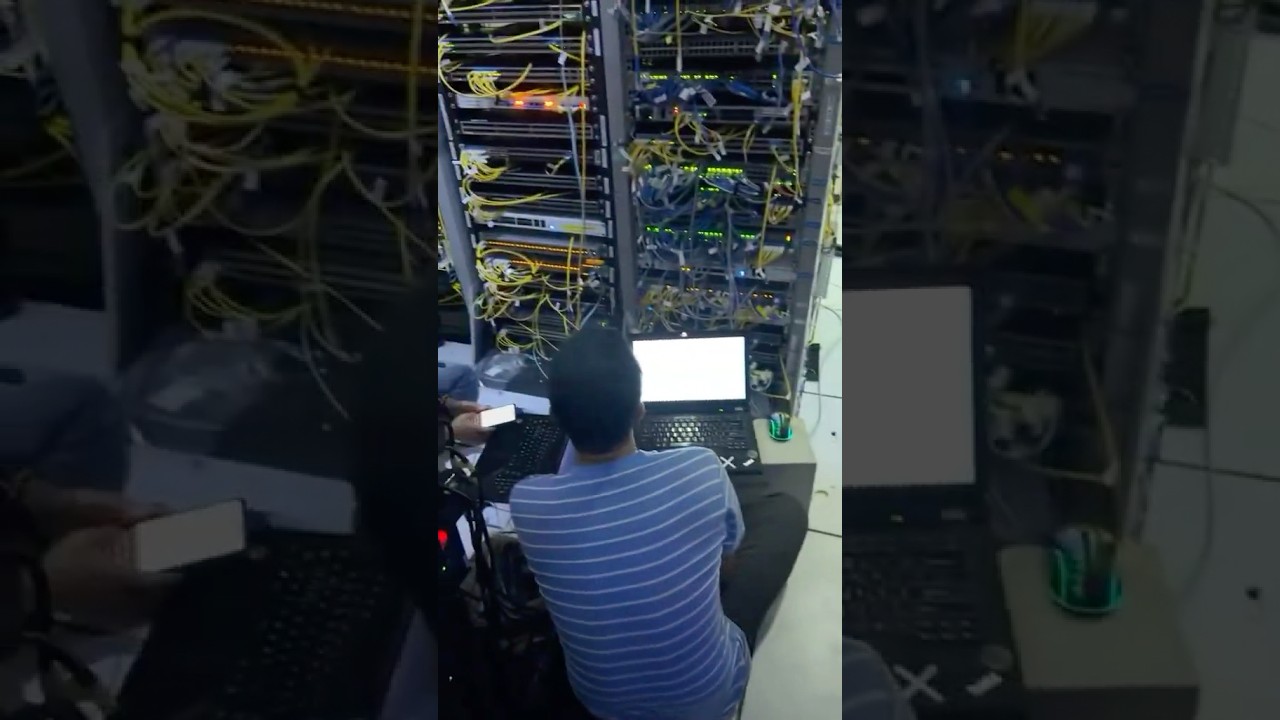 Data Centers: The Backbone of Our Digital World #cybersecurity #shorts #tech #ccnp #data #aws #cisco
