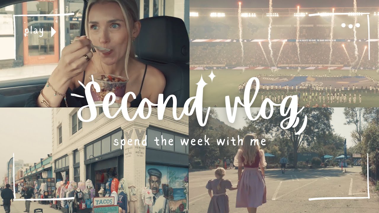 LA: Kindergarten, Shopping & Food Spots | VLOG Nummer 2