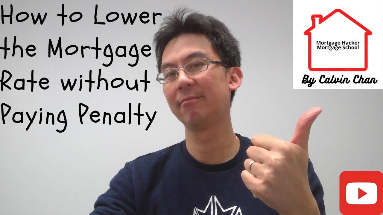 How to Lower The Mortgage Interest Rate Without Paying Penalty