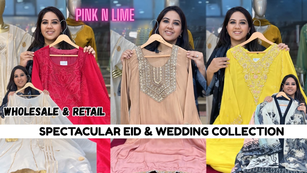 Spectacular Eid & Wedding Collection | Pink n Lime |