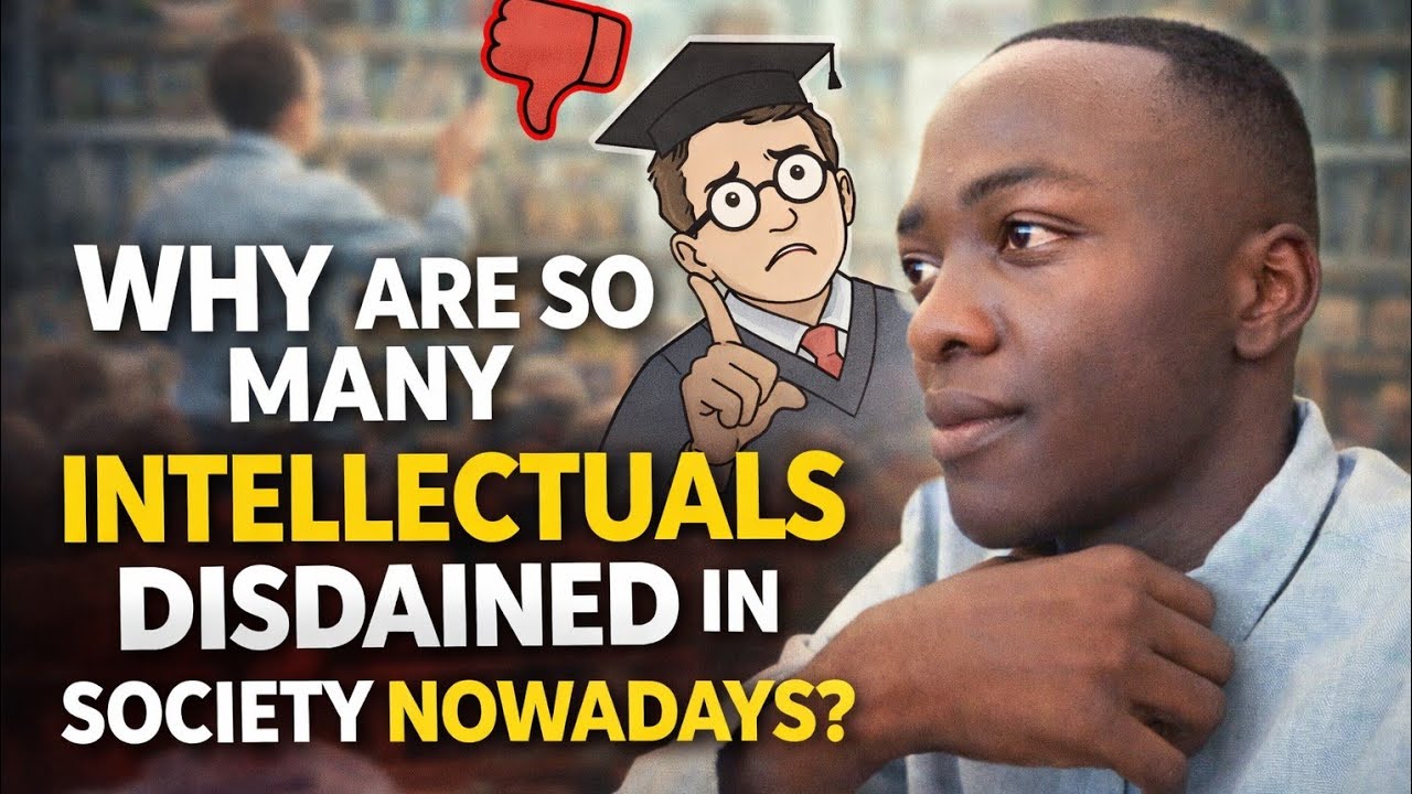 Why are so many intellectuals disdained in society nowadays?