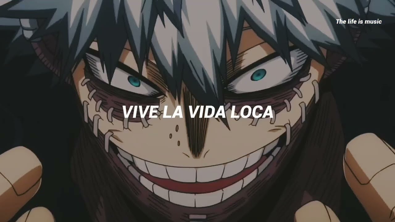 esta canción es perfecta para Dabi 💙 / Livin' la Vida Loca (sub español) Toya Todoroki