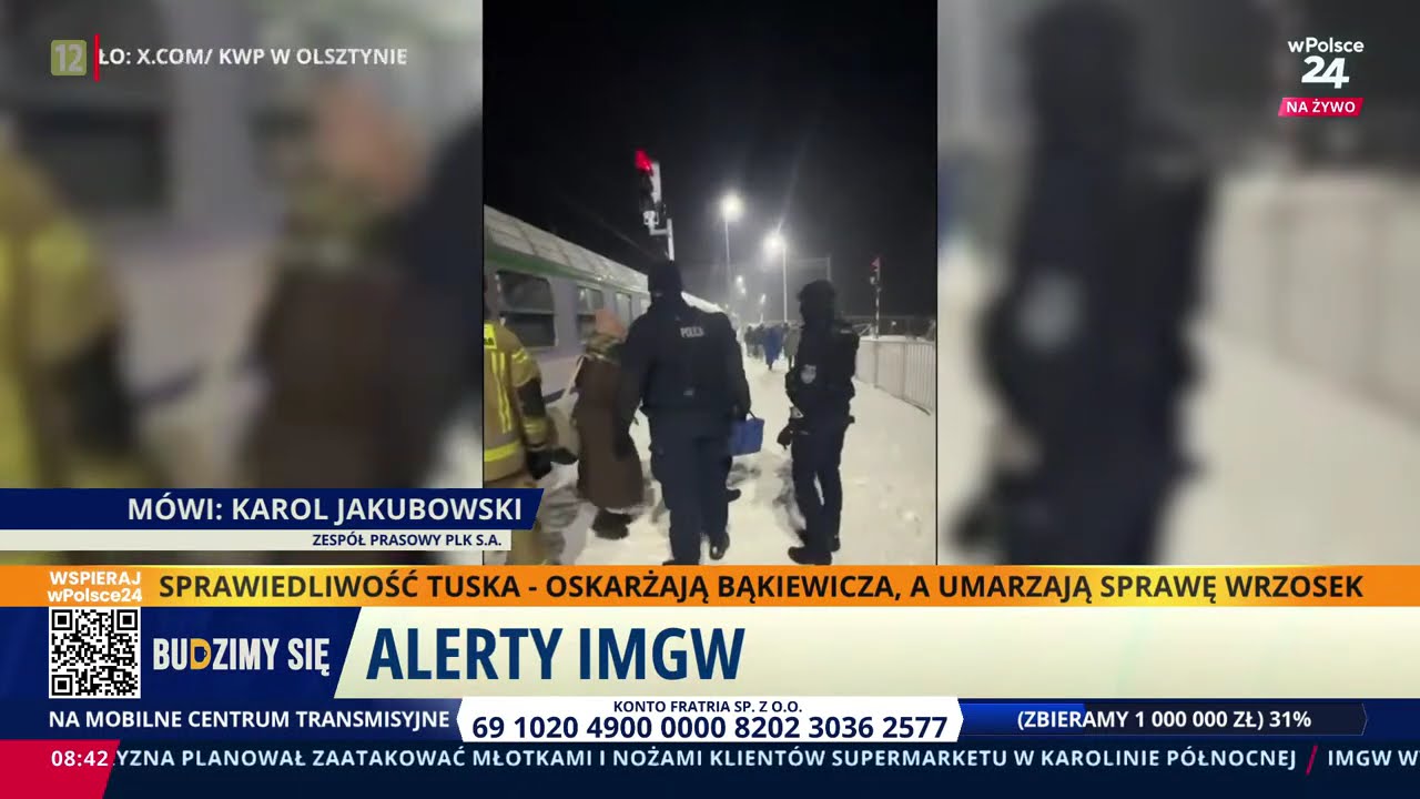 Sytuacja na kolei. Trasa Działdowo – Olsztyn z komunikacją zastępczą. Karol Jakubowski. Budzimy się