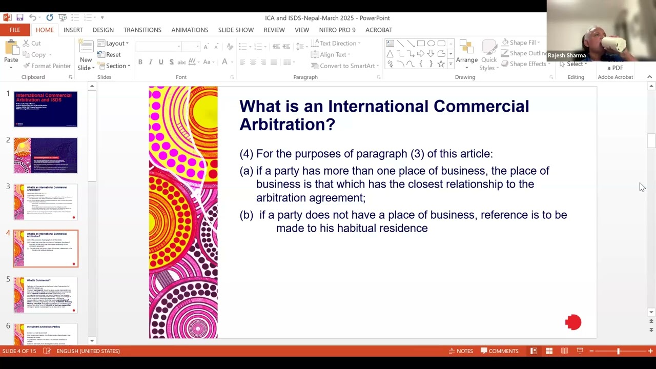 Mar 11, 2025 Professional Arbitration Training in Nepal