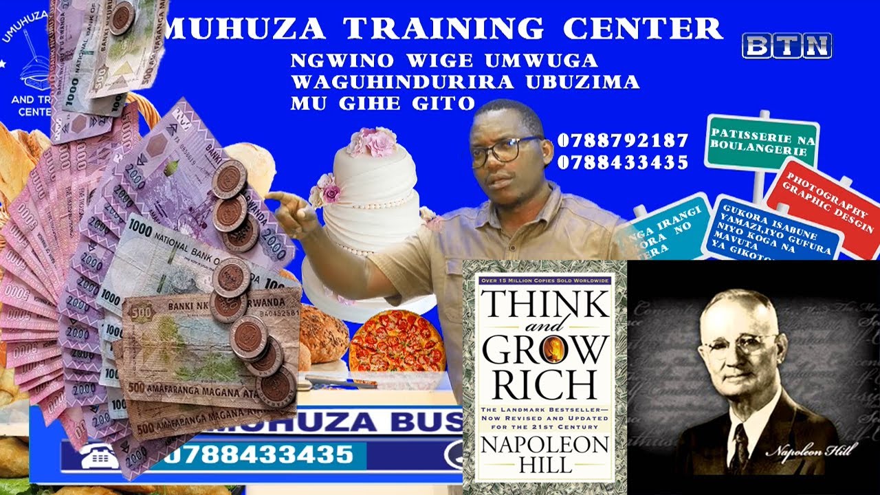INTAMBWE 5 Z'INGENZI ZIZAGUFASHA KUGERA KUBUKIRE / 5 STEPS TO GET RICH BY NAPOLEON HILL