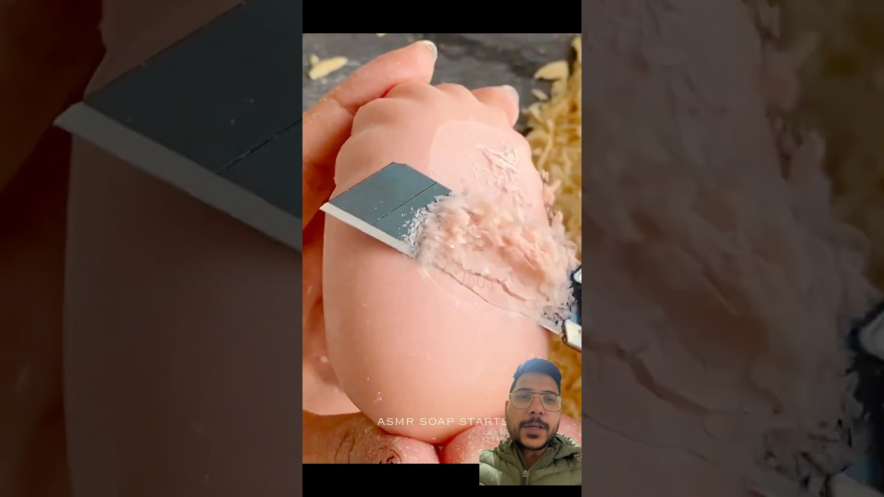 Вирусное шоу по нарезке мыла, обязательно посмотрите! 😍 #asmrsoapcutting #viral #shorts #ytshorts