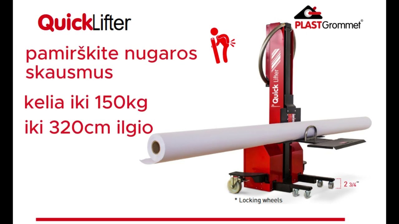 Plastgrommet Quick Lifter keltuvas | Reklamis.lt