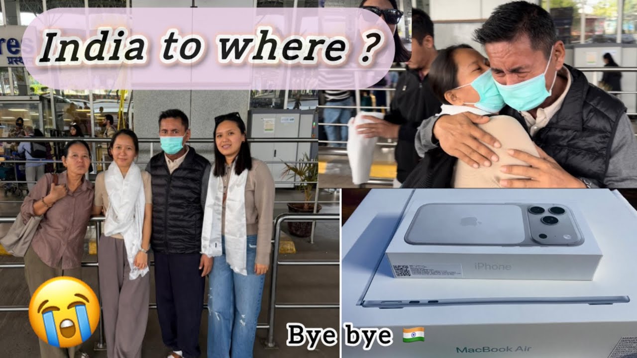 Hardest goodbye😭 || Unboxing iPhone 17pro || New journey || tibetan vlogger