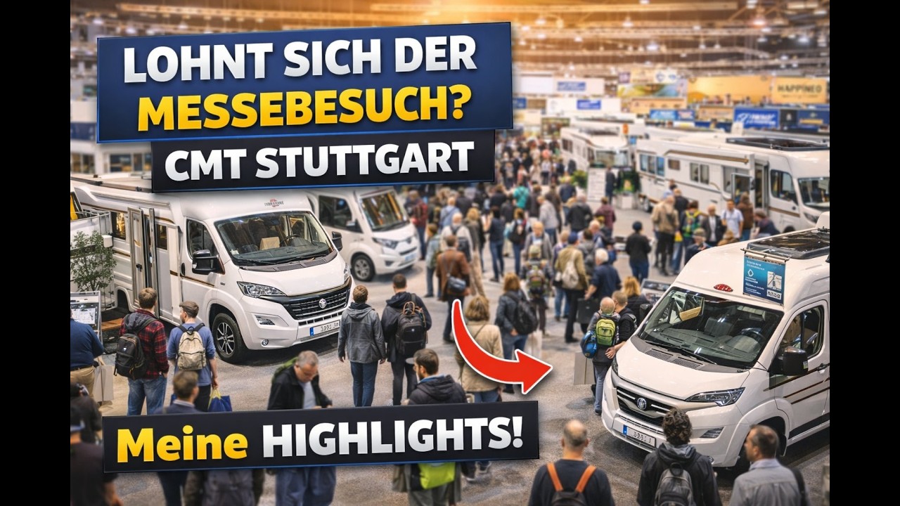Lohnt sich der Messebesuch? Meine Highlights von der CMT Stuttgart