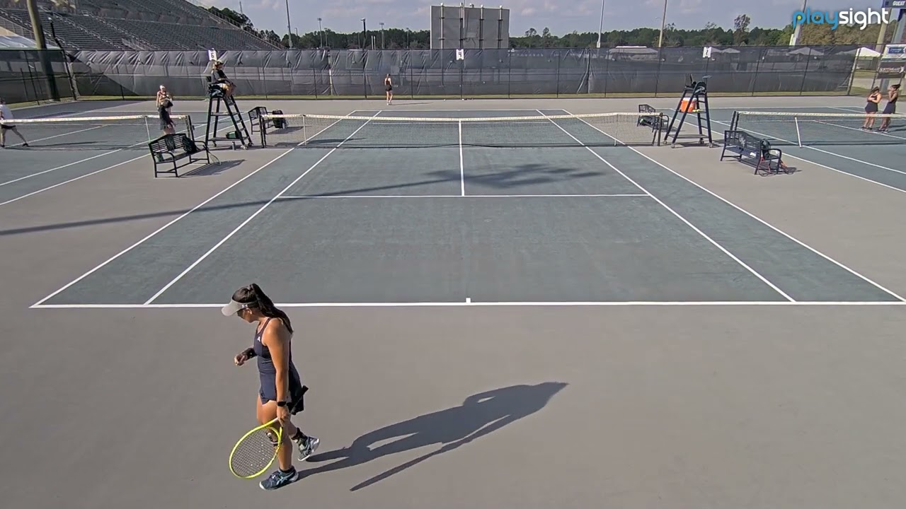 Savanna Kollock v Ana Paula Melilo - Davidson vs North Florida - 07.03.23 (last games)